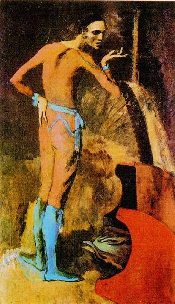 Pablo Picasso Oil Paintings An Actor L'Acteur